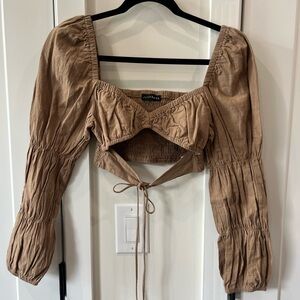 JLUX Label | Cropped long Sleeve